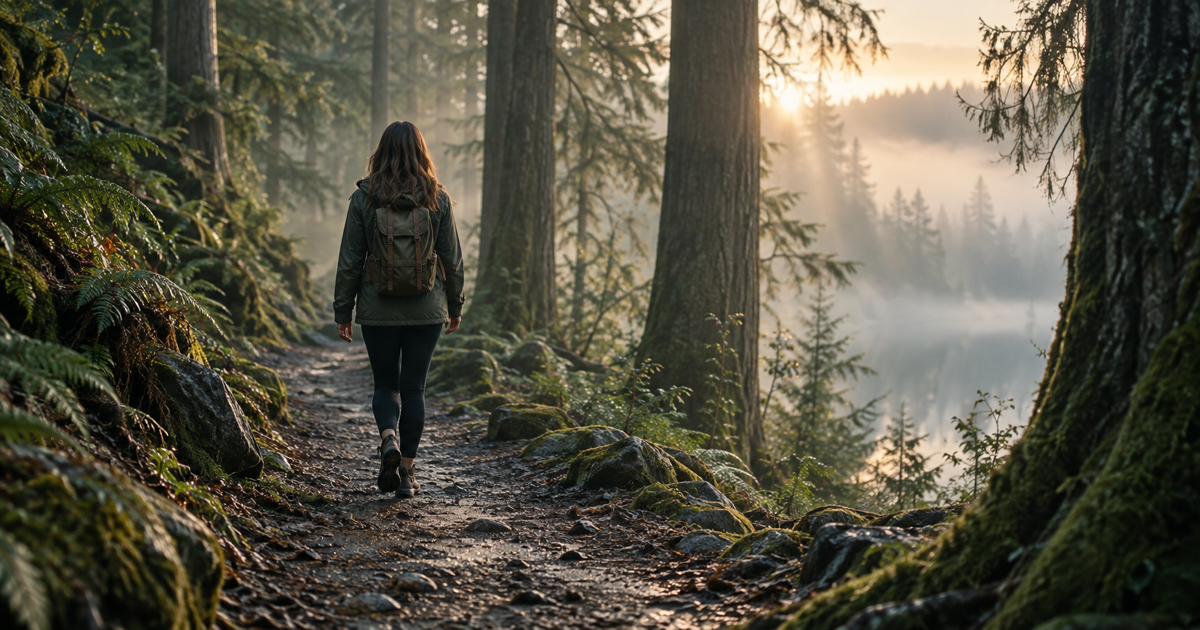 A slow morning walk supports overall autonomic balance