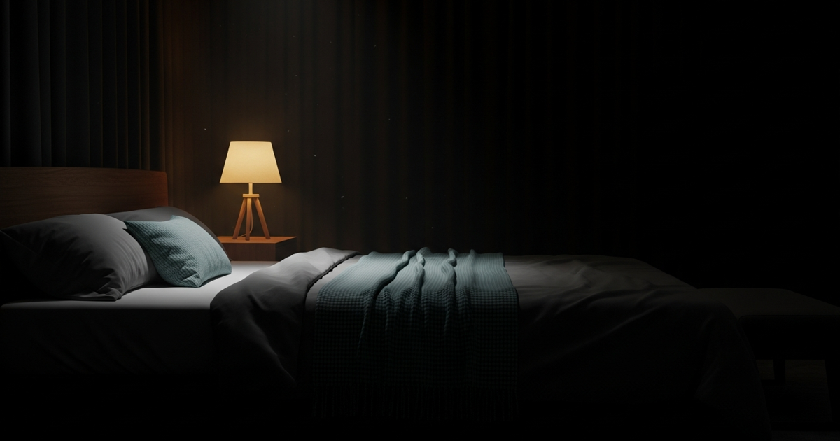 A calm pre-sleep ritual
