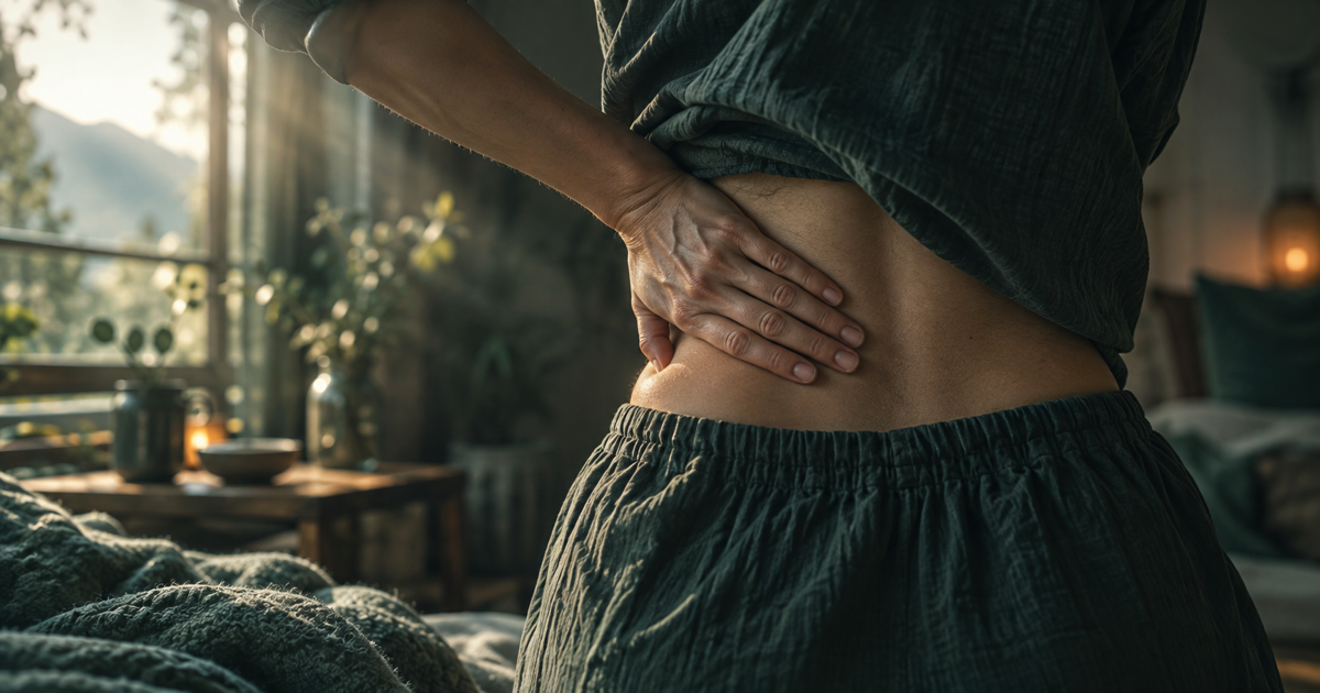 Guarding and braced breathing reinforce the pain cycle